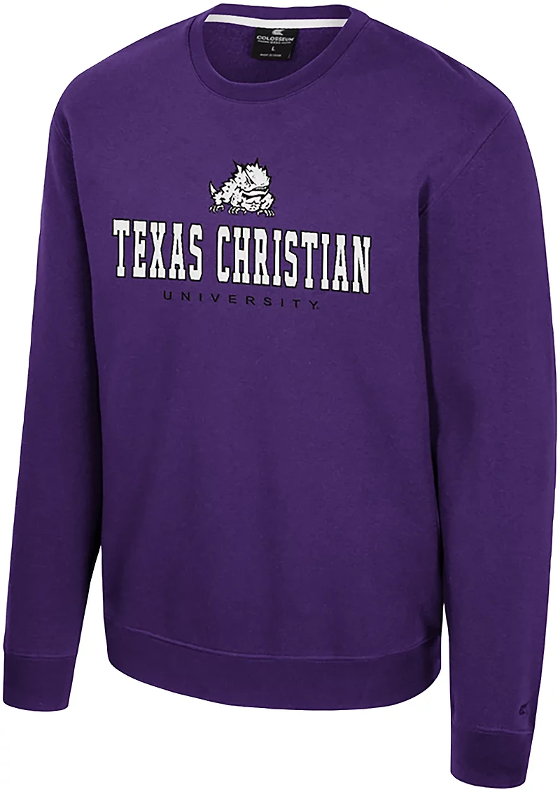 Colosseum Athletics Men's TCU Zayn Crew Sweatshirt