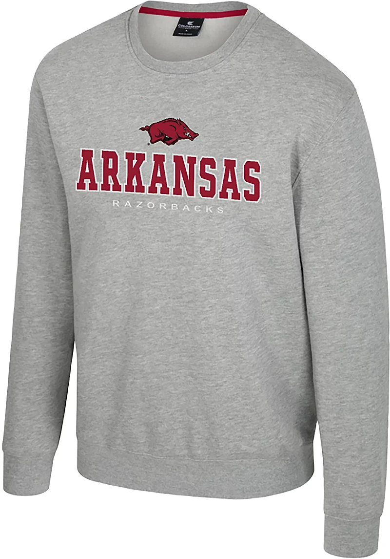 Colosseum Athletics Men's Arkansas Zayn Crew Sweatshirt