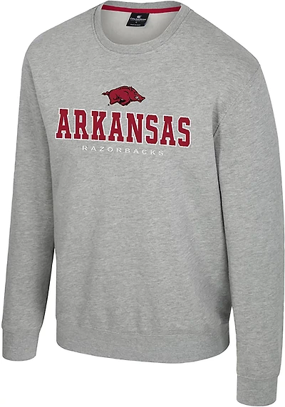 Colosseum Athletics Men's Arkansas Zayn Crew Sweatshirt