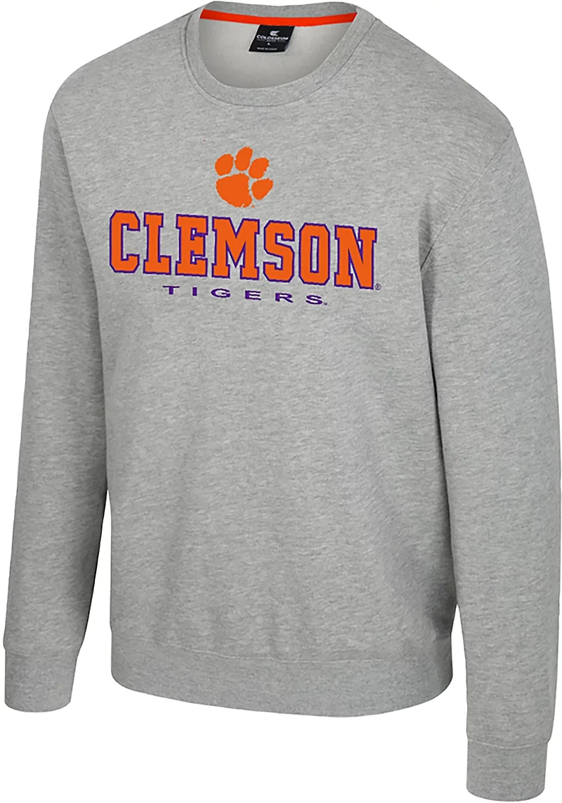 Colosseum Athletics Men's Clemson Zayn Crew Sweatshirt