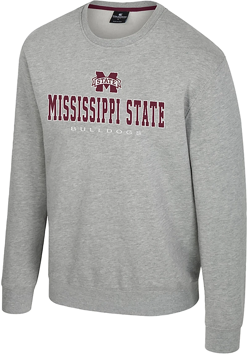 Colosseum Athletics Men's Mississippi State Zayn Crew Sweatshirt