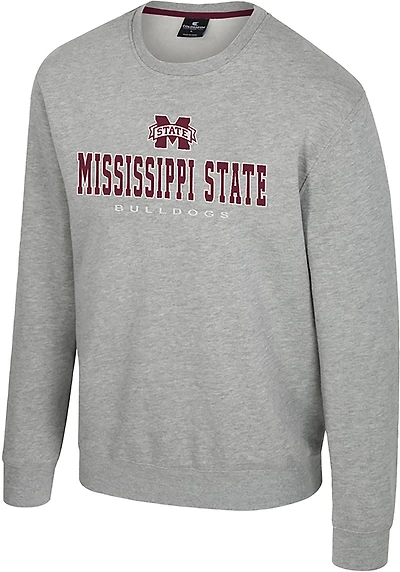 Colosseum Athletics Men's Mississippi State Zayn Crew Sweatshirt