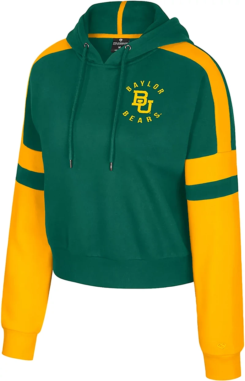 Colosseum Athletics Women's Baylor Harry Cropped Hoodie