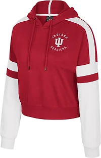 Colosseum Athletics Women's Indiana Harry Cropped Hoodie