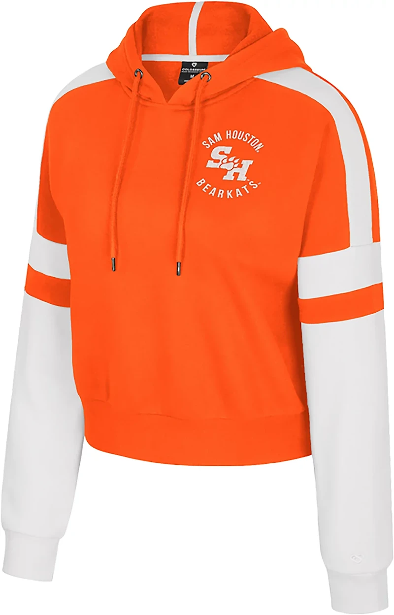 Colosseum Athletics Women's Sam Houston State Harry Cropped Hoodie
