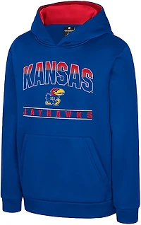 Colosseum Athletics Kids' Kansas Louis Hoodie