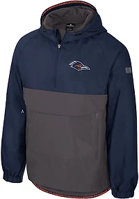 Colosseum Athletics Men's UTSA Gives Back 1/2 Zip Anorak Jacket