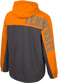 Colosseum Athletics Men's Tennessee Gives Back 1/2 Zip Anorak Jacket