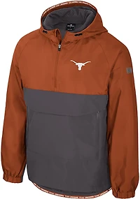 Colosseum Athletics Men's Texas Gives Back 1/2 Zip Anorak Jacket
