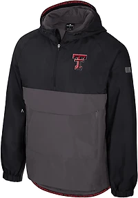 Colosseum Athletics Men's Texas Tech Gives Back 1/2 Zip Anorak Jacket