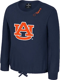 Colosseum Athletics Girls' Auburn Beautopia Waffle Long Sleeve Top
