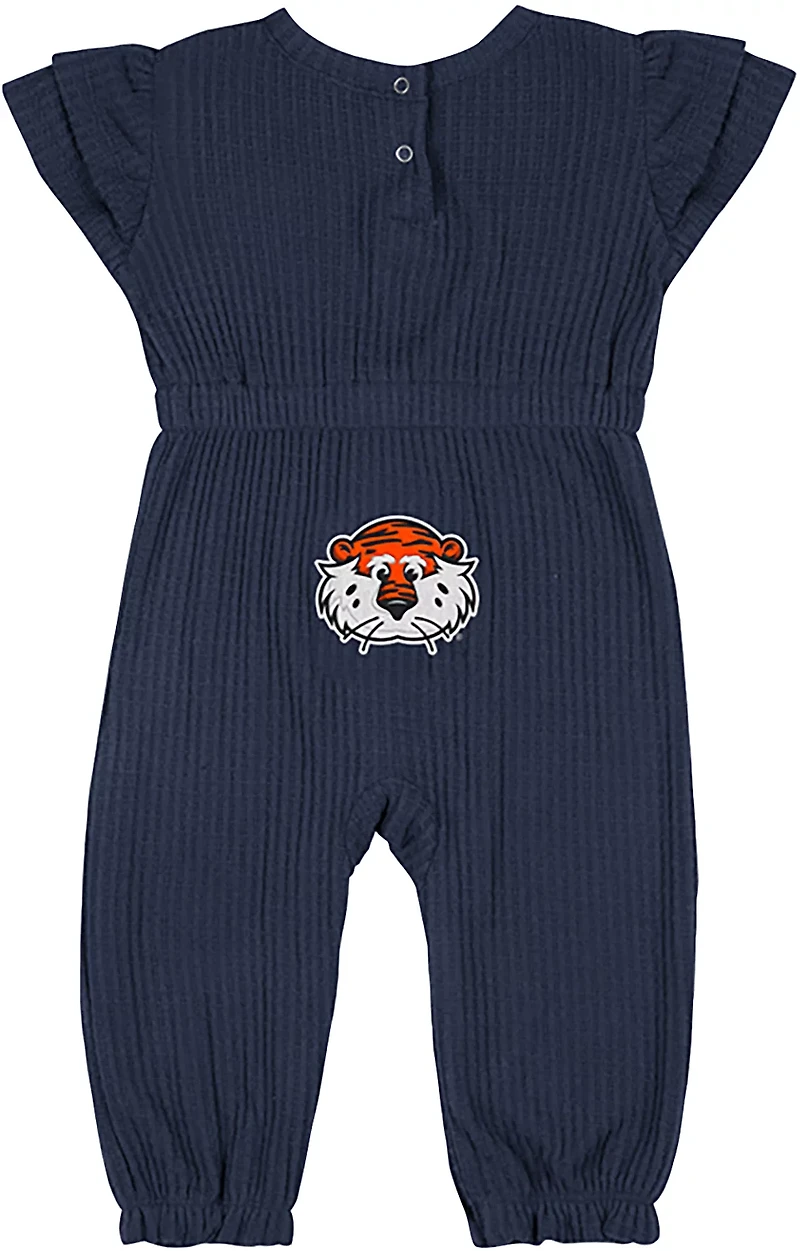 Colosseum Athletics Infants' Auburn Beautopia Waffle Short Sleeve Romper