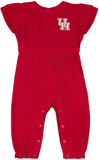 Colosseum Athletics Infants' Houston Beautopia Waffle Short Sleeve Romper