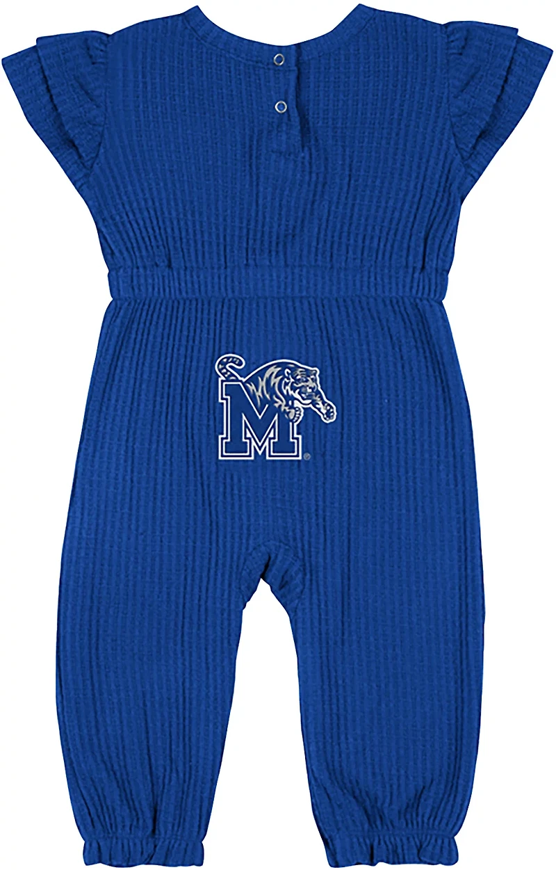 Colosseum Athletics Infants' Memphis Beautopia Waffle Short Sleeve Romper