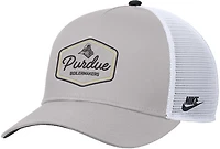 Nike Men's Purdue Script Patch Rise Trucker Cap