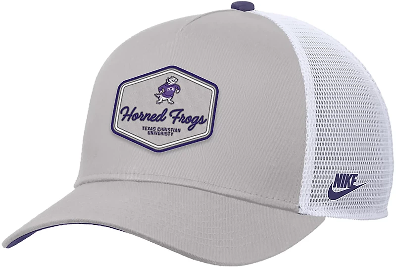 Nike Men's TCU Script Patch Rise Trucker Cap