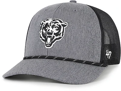 47 Brands Adults' Chicago Bears Carbon Strap Rope Trucker Cap