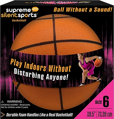 Supreme Silent Sports Youth Indoor Basketball