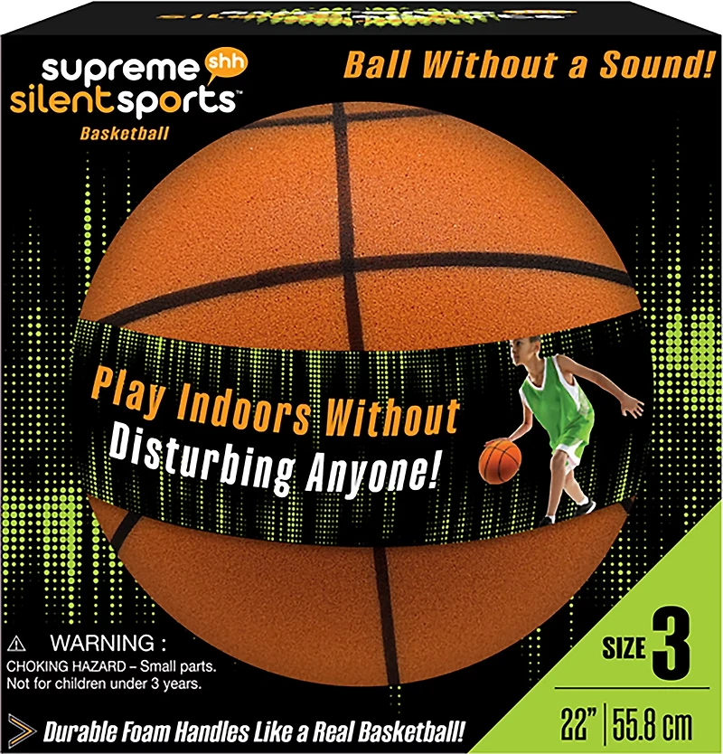 Supreme Silent Sports Silent Hoops 22" Basketball