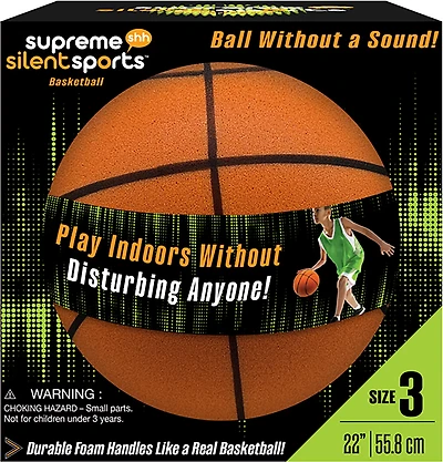 Supreme Silent Sports Silent Hoops 22" Basketball