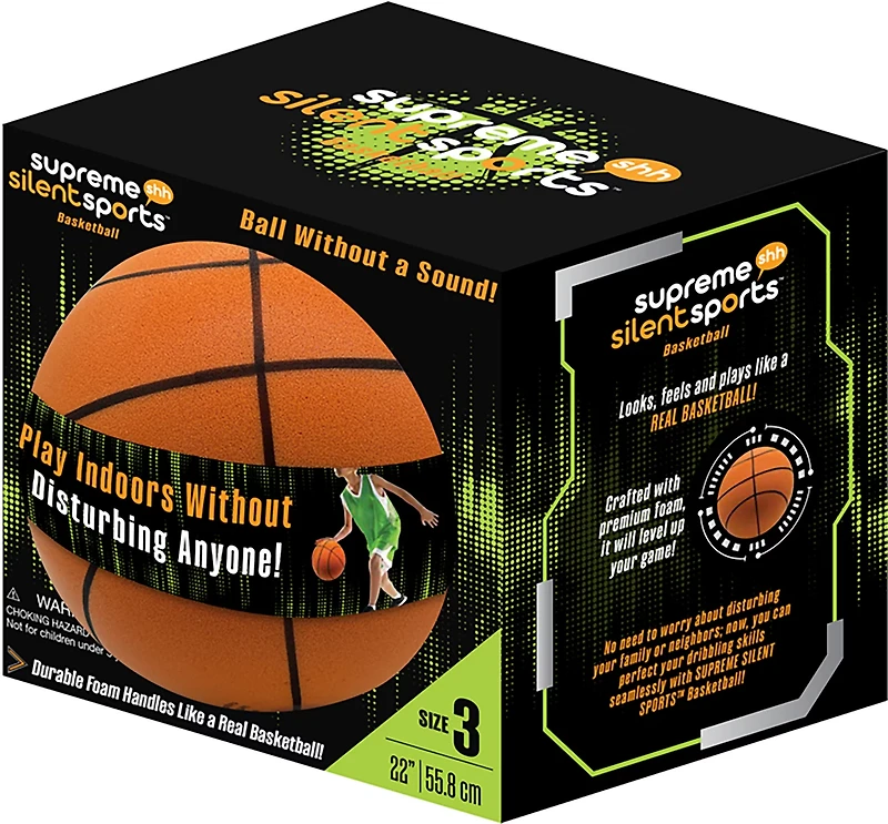Supreme Silent Sports Silent Hoops 22" Basketball