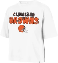 '47 Women's Cleveland Browns Power City Short Sleeve T-shirt