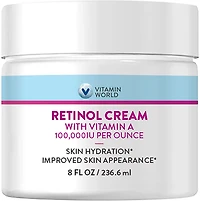 Vitamin World 100,000IU Retinol Cream with Vitamin A