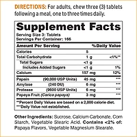 Vitamin World Papaya Enzyme Chewable Tablets