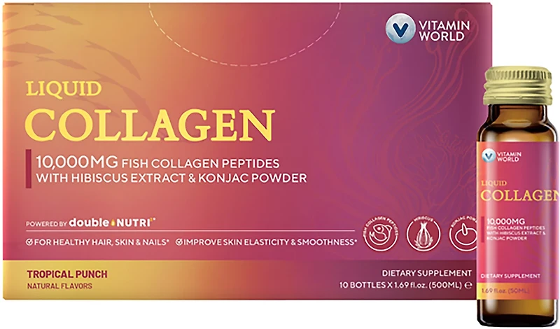Vitamin World Crystal Clear Fish Collagen