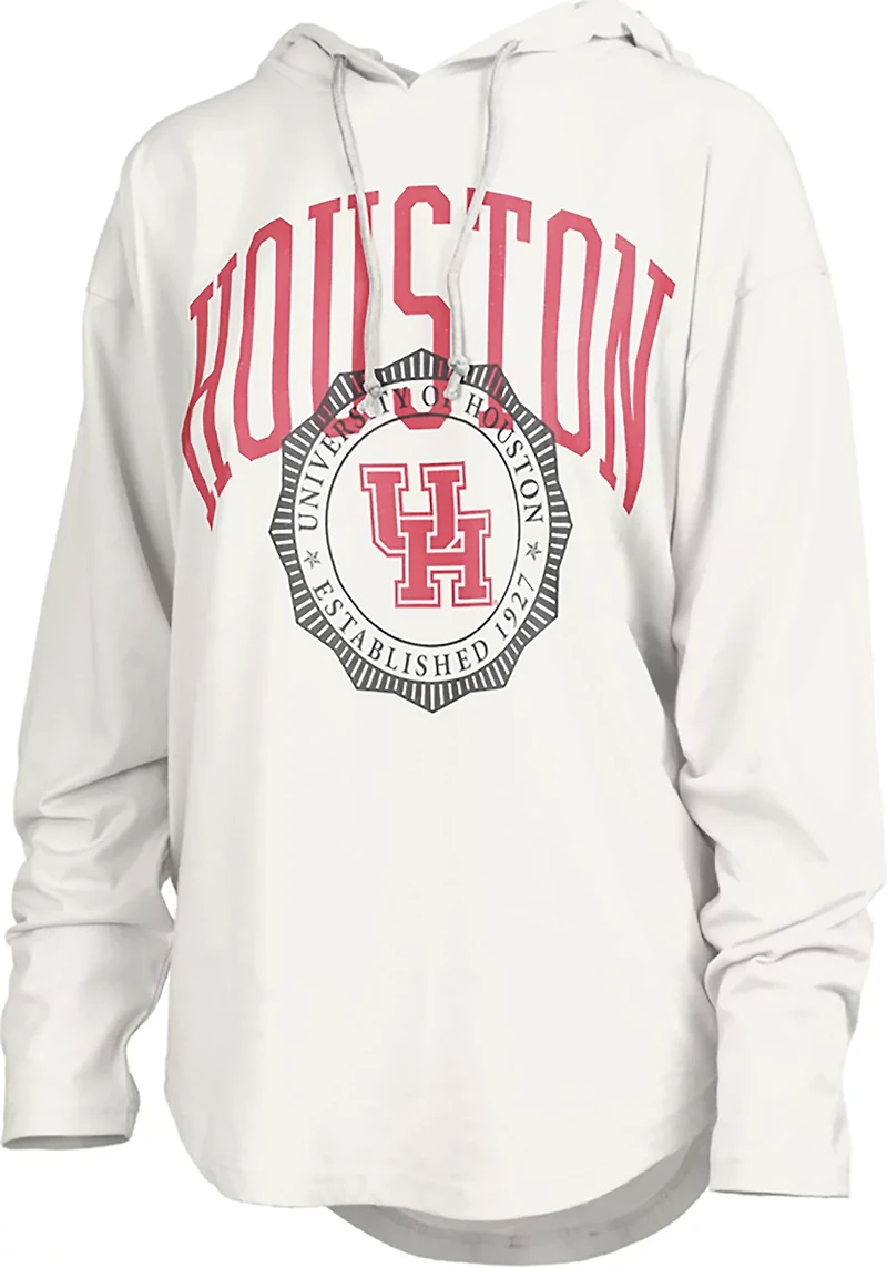 Pressbox Women's Houston Lawrence San Bruno Hooded Long Sleeve Top
