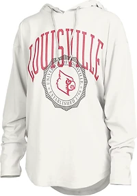 Pressbox Women's Louisville Lawrence San Bruno Hooded Long Sleeve Top