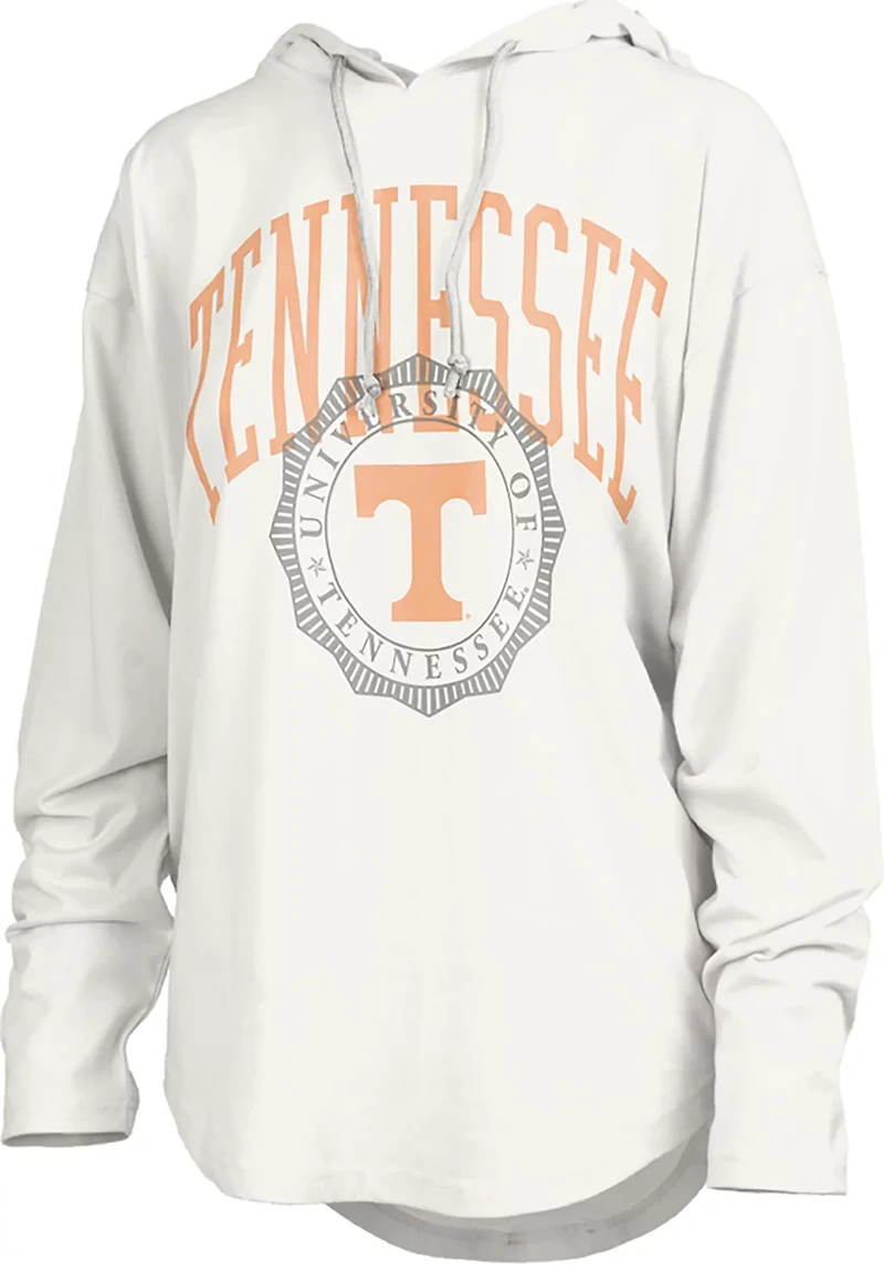 Pressbox Women's Tennessee Lawrence San Bruno Hooded Long Sleeve Top
