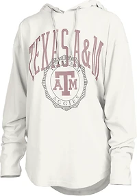 Pressbox Women's Texas A&M Lawrence San Bruno Hooded Long Sleeve Top