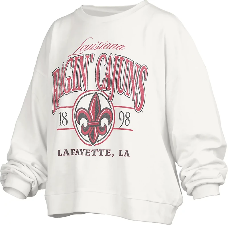Pressbox Women's Louisiana-Lafayette Vinson Janise Long Sleeve T-shirt