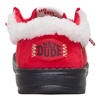 Hey Dude Boys' Wally Santa Claus Moccasins