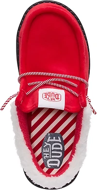 Hey Dude Boys' Wally Santa Claus Moccasins