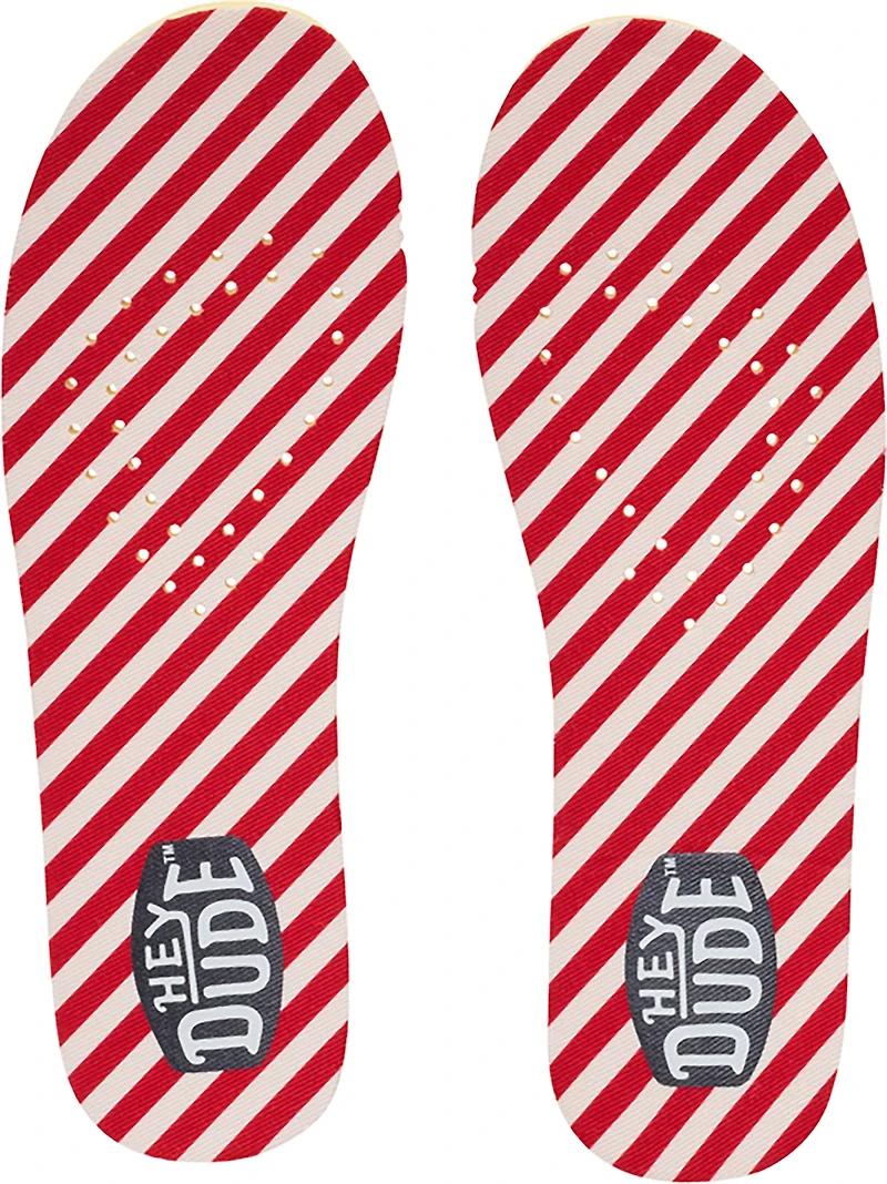 Hey Dude Boys' Wally Santa Claus Moccasins