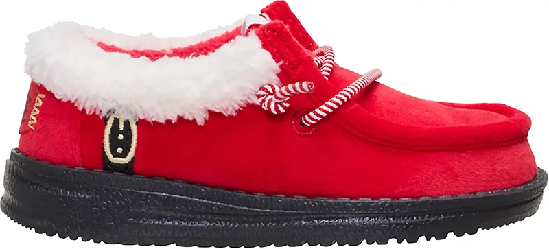 Hey Dude Toddlers' Wally Santa Claus Moccasins