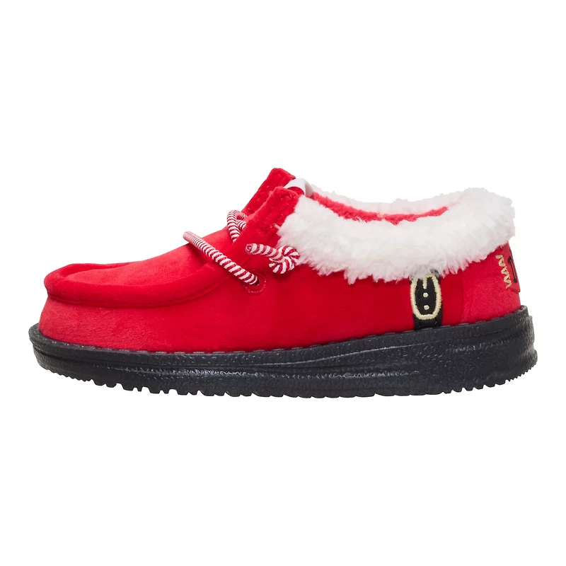 Hey Dude Toddlers' Wally Santa Claus Moccasins