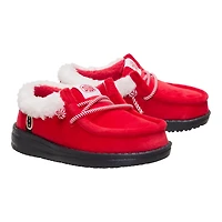 Hey Dude Toddlers' Wally Santa Claus Moccasins