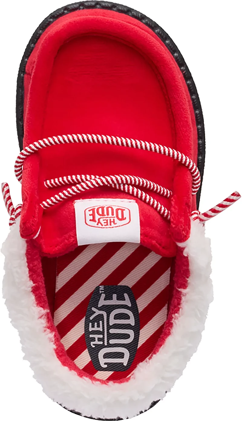 Hey Dude Toddlers' Wally Santa Claus Moccasins