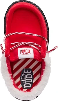 Hey Dude Toddlers' Wally Santa Claus Moccasins