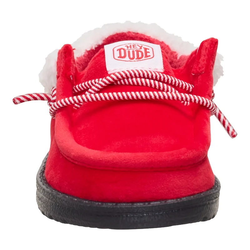 Hey Dude Toddlers' Wally Santa Claus Moccasins