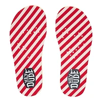 Hey Dude Toddlers' Wally Santa Claus Moccasins