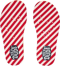 Hey Dude Toddlers' Wally Santa Claus Moccasins