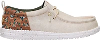 Hey Dude Men's Wally Funk Duck Print Shoes