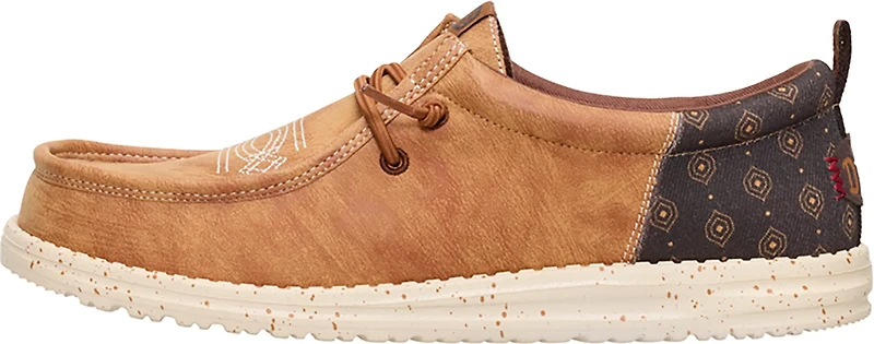 Hey Dude Men's Wally Funk Western Stitch Shoes