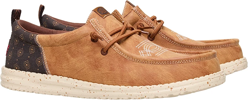 Hey Dude Men's Wally Funk Western Stitch Shoes