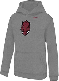 Nike Youth Arkansas Mascot Club Fleece Hoodie