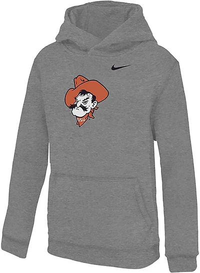 Nike Youth Oklahoma State Mascot Club Fleece Hoodie